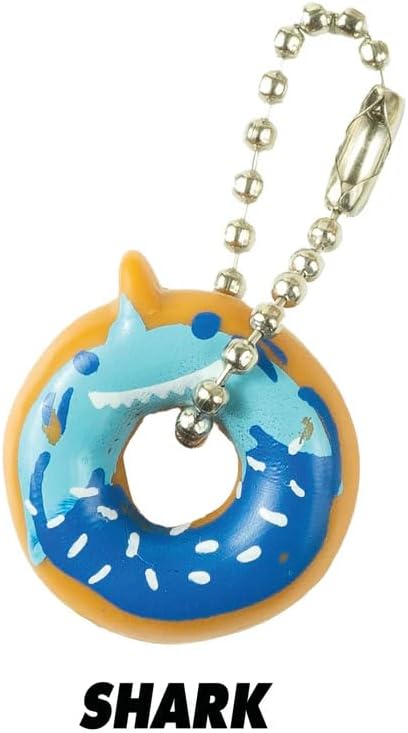 GEDDES Raymond I Love Donuts Animals Keychain Necklaces - 100 Mini Donut Charms