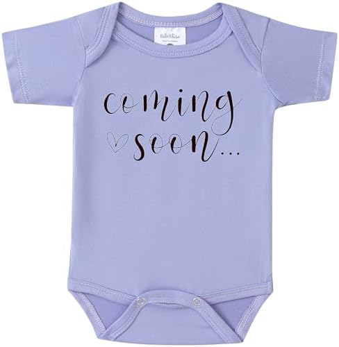Coming Soon Bodysuit for Baby Announcement