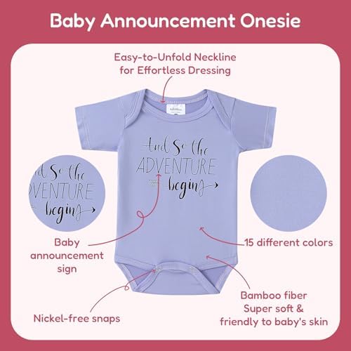 Funny Pregnancy Announcement Bodysuit for Grandparents