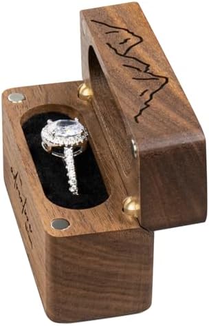 Wislist Ring Bearer Box for Wedding Ceremony