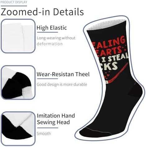 Cool and Crazy Style Hockey Dress Socks for Boys