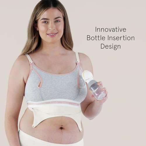 Bravado Designs Pumping Bra Hands Free Clip and Pump S-XL