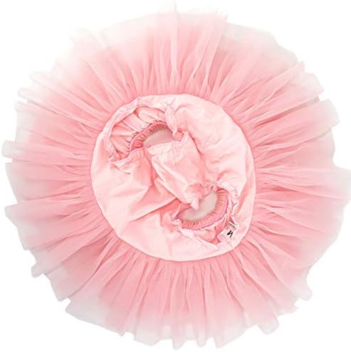 BGFKS Baby Girls Tutu Skirt with Diaper Cover and Flower Headband 1