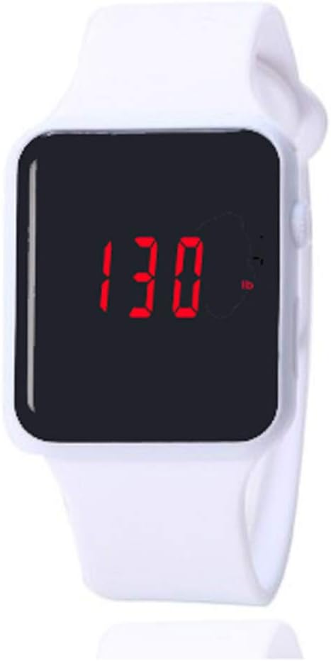 Weicam 10 Pack Unisex LED Wrist Watch Silicone Sports Bracelet
