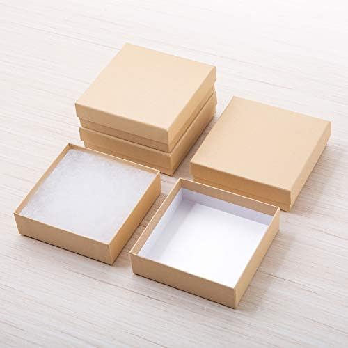 GEFTOL Jewelry Gift Boxes 20 Pack Brown