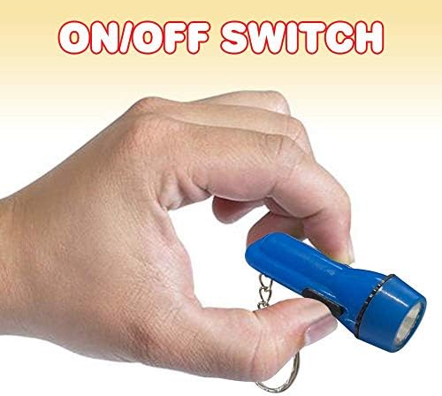 ArtCreativity Flashlight Keychains Pack of 24