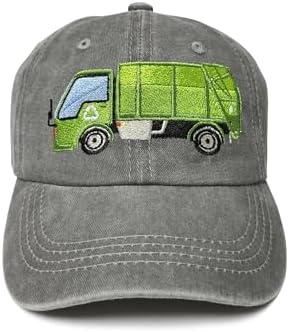 Garbage Truck Baseball Cap for Kids
