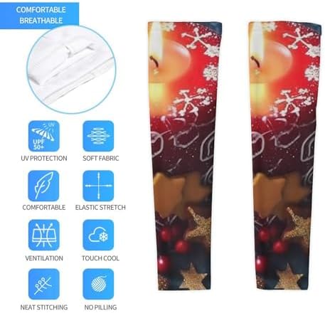 Cooling Compression Arm Sleeves for Men and Women