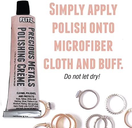 Flitz Precious Metals Polish Cream - 176oz Tube