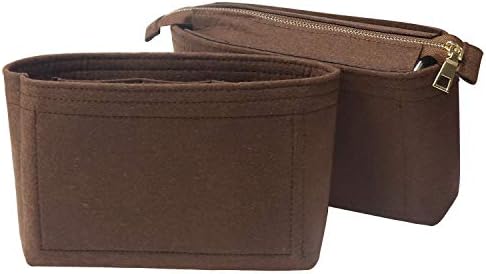 MISIXILE Bag Shaper Purse Insert Coffee