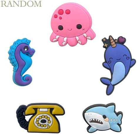 YAZO 30 50 100 Pcs Random Shoe Charms for Party Gifts