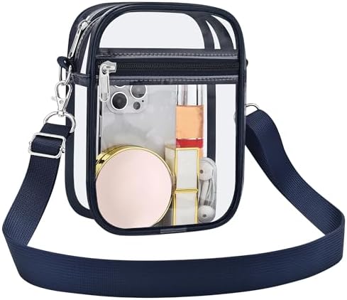 USPECLARE Clear Purse Stadium Approved Crossbody Bag for Men and Women 1