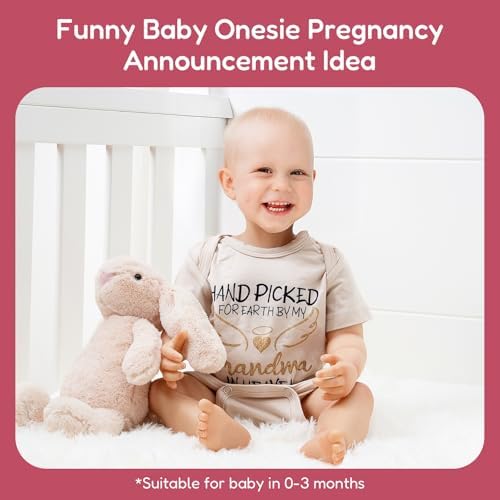 2pcs Baby Announcement Onesie for Pregnancy Reveal
