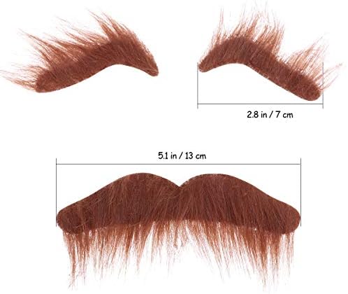 TINKSKY Novelty Costumes Fake Eyebrows Beard Moustache Kit