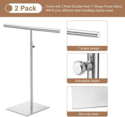 Uxcell Necklace Display Stand 2 Pack Adjustable Jewelry Rack