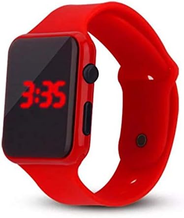 Weicam 10 Pack Unisex LED Wrist Watch Silicone Sports Bracelet