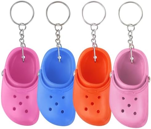 Cute Shoe Keychains Bulk for Women Men Kids Party Favors