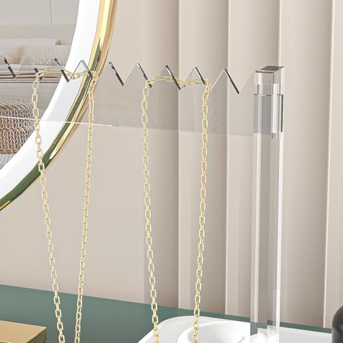 Coward Acrylic Necklace Holder Stand Clear Color