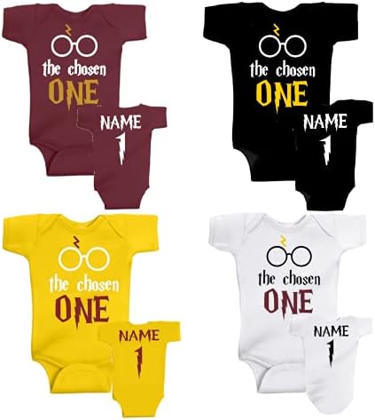 Wizard Themed Chosen One Birthday Bodysuit Shirt