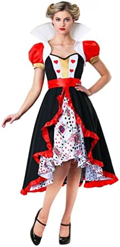 Fun Costumes Womens Flirty Queen of Hearts Costume Large