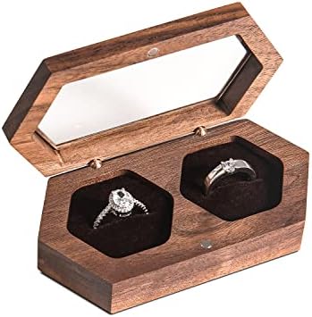 Wislist Double Ring Box for Wedding Ceremony