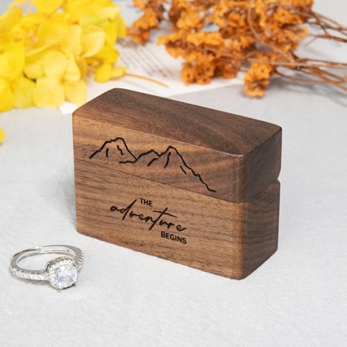 Wislist Ring Bearer Box for Wedding Ceremony
