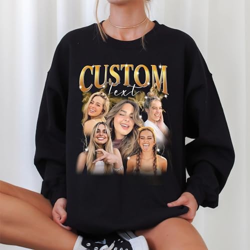 NAZENTI Custom Bootleg Rap Tee Photo T-Shirt Retro Design Valentine Gift