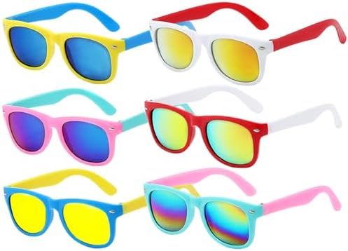 GoodUping 6 Pack Kids Sunglasses with UV Protection