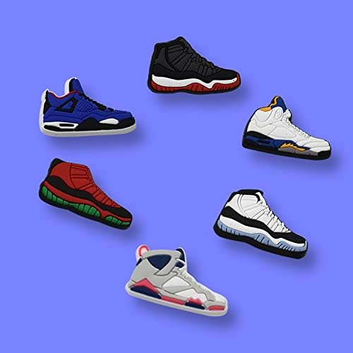 23PCS Basketball Shoe Charms Set for Kids and Teens