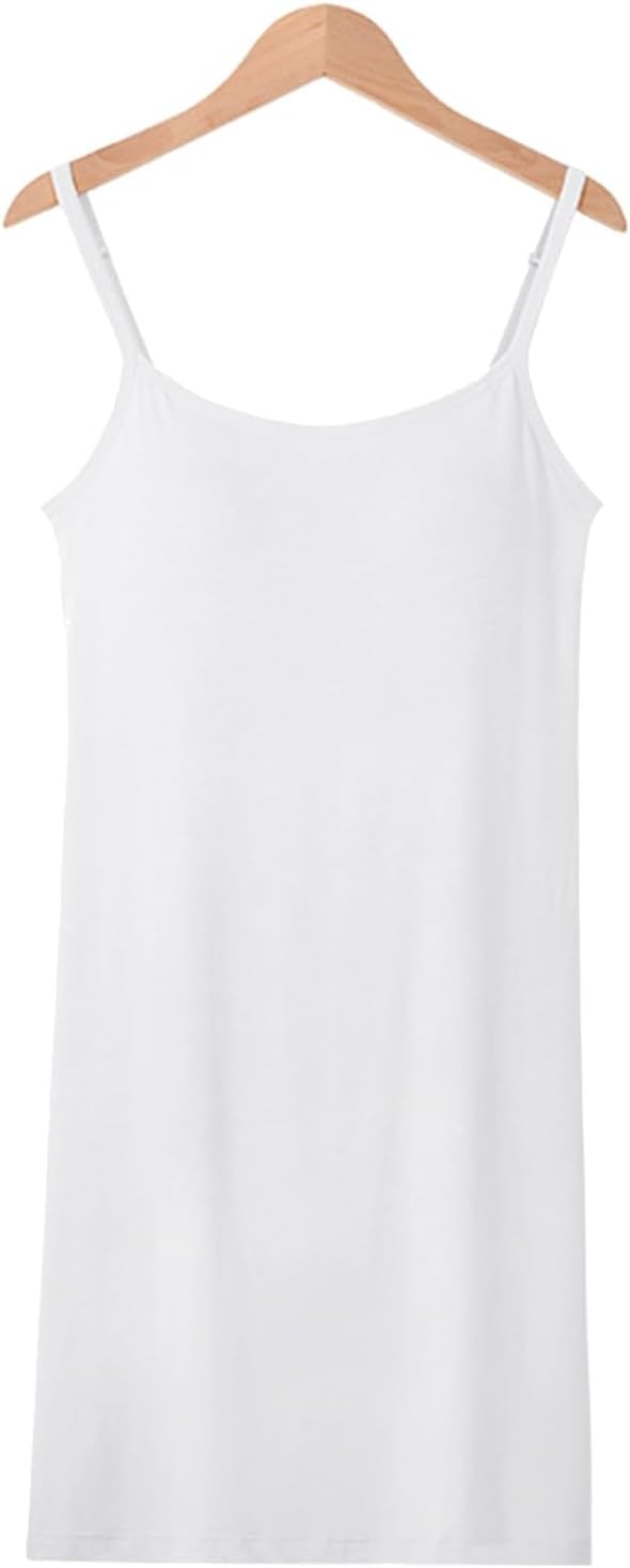Soft Camisole Tops with Built In Shelf Bra for Women