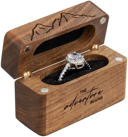 Wislist Ring Bearer Box for Wedding Ceremony