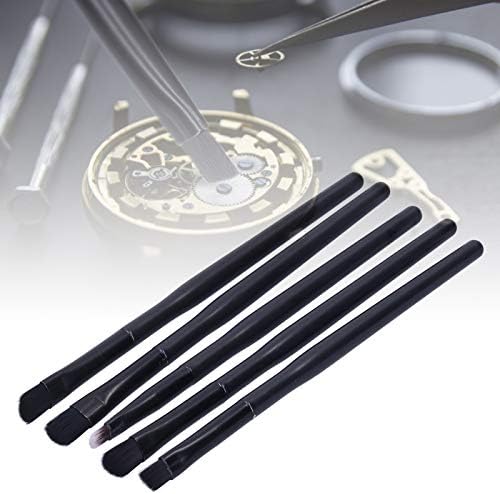 Kodrily Watch Cleaning Kit with 5 Brushes and Storage Box