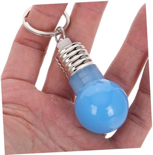 KESYOO 21Pcs Colorful Mini LED Bulb Keychains