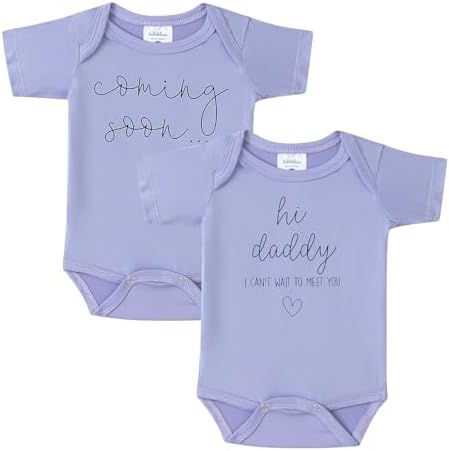 2pcs Baby Announcement Onesie for Pregnancy Reveal