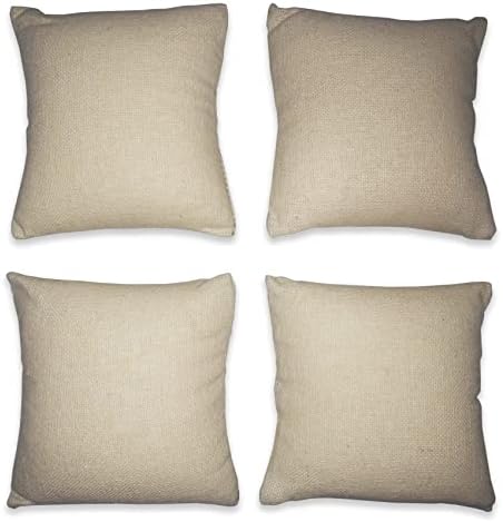 NicePackaging 6pcs 4x4 Inch Camelhide Beige Watch Pillow Display