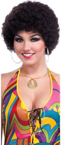 Rubies Forum Novelties Adult Afro Wig Brown