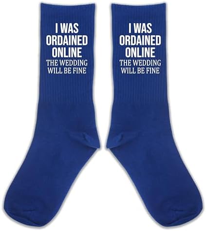 Funny Wedding Socks for Men and Women