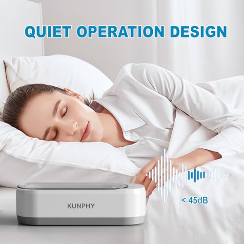 KUNPHY Ultrasonic Jewelry Cleaner 12oz 46KHz