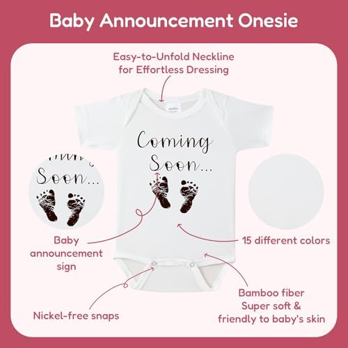 Funny Pregnancy Announcement Bodysuit for Grandparents 1