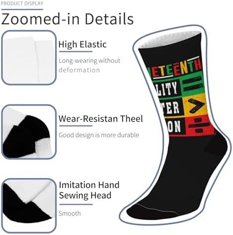 Equalitys Is Greater Than Division Math Socks for Boys