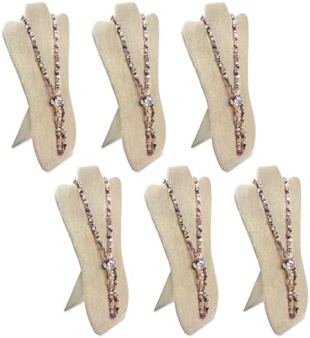 MOOCA Deluxe Fabric MDF Jewelry Display Stand