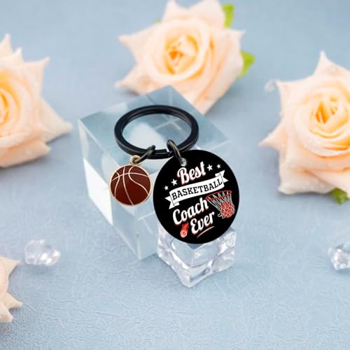 Best Basketball Coach Keychain Ever