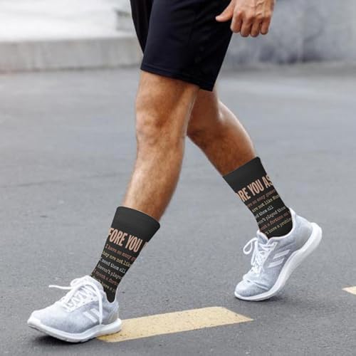 Cute Boys Knee High Crew Socks with Funny Game Design