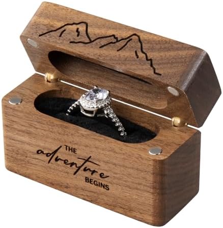 Wislist Ring Bearer Box for Wedding Ceremony