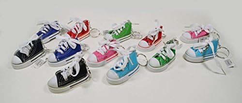 Rhode Island Novelty 3 Inch Sneaker Keychains Lot of 12