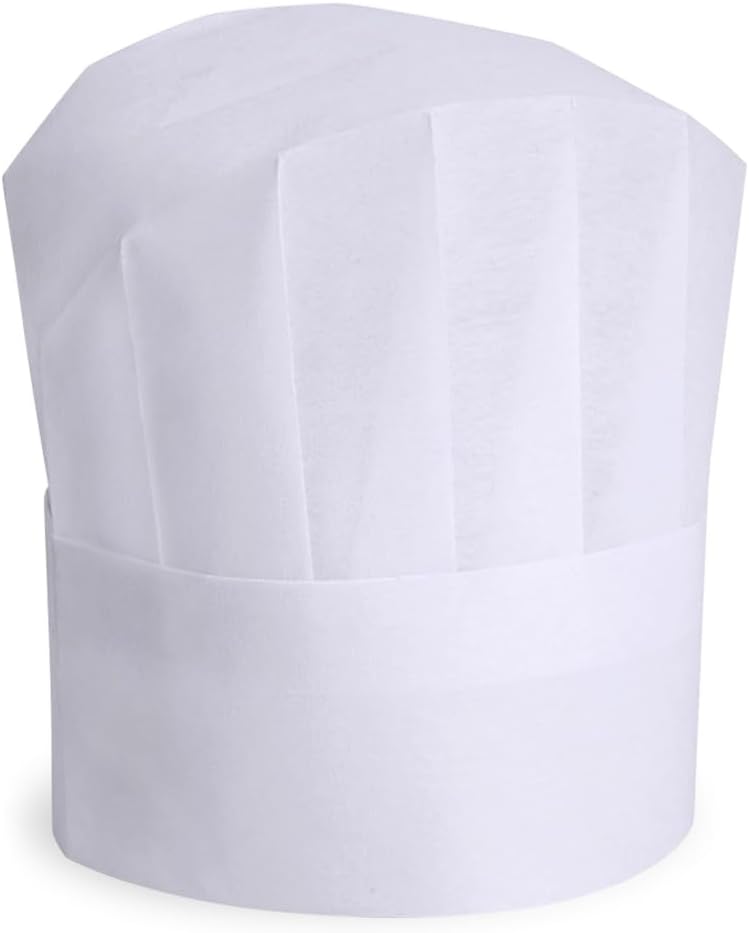 Yeios 24-30 Pack Adjustable Chef Hats for Kids and Adults
