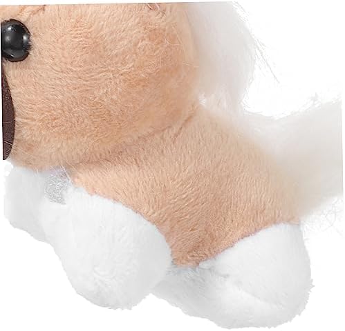 BESPORTBLE 12pcs Adorable Horse Plush Keychain Pendants