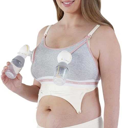 Bravado Designs Pumping Bra Hands Free Clip and Pump S-XL