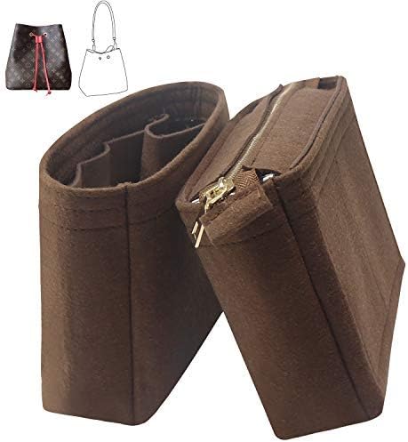 MISIXILE Bag Shaper Purse Insert Coffee