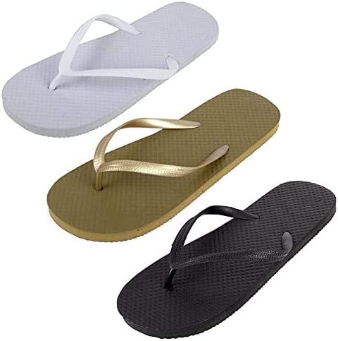 Trail Maker 50 Pairs Flip Flops for Women Wedding Guests